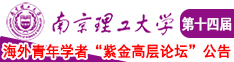 操的骚逼爽不爽南京理工大学第十四届海外青年学者紫金论坛诚邀海内外英才！